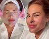 Eva Mendes admits she shaves her face as she shares the process on social media trends now