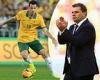 sport news Socceroos star reveals why sitting next to 'scary' Ange Postecoglou was 'worst ... trends now