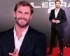 Chris Hemsworth cuts a stylish figure in a suit as he attends the premiere of ... trends now