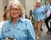 Martha Stewart, 81, smiles and waves to fans as she steps out in NYC...after ... trends now