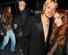 Ashlee Simpson and husband Evan Ross cuddle up as they attend Paris Hilton's ... trends now