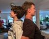 sport news Tom Brady posts selfie with his 15-year-old son Jack, who is nearly as tall as ... trends now