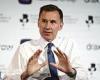 Jeremy Hunt is set to pledge cuts to Government spending in a bid to free up ... trends now