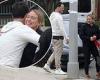 Friendly exes Hilary Duff and Mike Comrie share embrace as they reunite to ... trends now