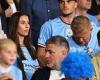 sport news Erling Haaland's girlfriend cheers on the Man City star from the stand in the ... trends now