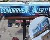 Billboards warning about gonorrhea appear in 19 cities as the STI rockets ... trends now