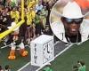 sport news Deion Sanders: Oregon mascot's head falls off while smashing up 'Prime Time' ... trends now