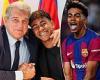 sport news Barcelona tie down wonderkid Lamine Yamal to three-year deal with stunning ... trends now