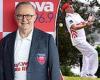 sport news Anthony Albanese makes shocking mistake during backyard cricket match at his ... trends now