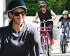 Jennifer Garner smiles happily as she enjoys a bike ride with her daughter ... trends now