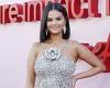 Selena Gomez wows in a glittering silver gown as she attends star-studded Rare ... trends now