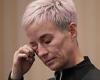 sport news Meghan Rapinoe is overcome with emotion ahead of the final match of her ... trends now