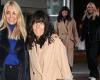 Strictly hosts Tess Daly and Claudia Winkleman look as stylish as ever as they ... trends now