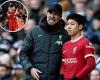 sport news AADAM PATEL: Wataru Endo has quietly become one of Liverpool's unsung heroes... ... trends now