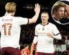 sport news MATT BARLOW: Erling Haaland and Kevin De Bruyne are the finest double-act in ... trends now