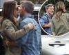 Bob Saget's widow Kelly Rizzo shares a kiss with new boyfriend Breckin Meyer as ... trends now