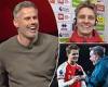 sport news Jamie Carragher JOKES with Martin Odegaard about his furious rant over the ... trends now