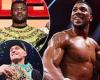 sport news Anthony Joshua stands to bank £39MILLION from his Francis Ngannou clash - ... trends now
