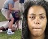 Shocking moment Florida mother, 28, brawls with a CHILD at a school bus stop ... trends now
