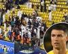 sport news Cristiano Ronaldo is AGAIN subjected to 'Messi' chants as the Al-Nassr talisman ... trends now