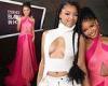 Halle Bailey shows off her svelte post-baby body with sister Chloe Bailey at ... trends now