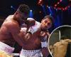 sport news 'That right hand was coming all night!' Fans notice Anthony Joshua warming up ... trends now