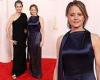 Oscars 2024: Jodie Foster sparkles in sleeveless navy LOEWE gown alongside her ... trends now