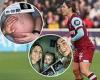 sport news Katrina Gorry sends Mother's Day message to footballer fiancée as loved-up ... trends now