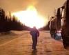 Terrifying moment Russian gas pipeline EXPLODES in huge fireball blast amid ... trends now