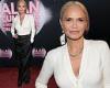 Kristin Chenoweth wears plunging white shirt for stylish appearance at Alan ... trends now