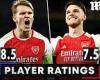 sport news PLAYER RATINGS: Martin Odegaard was quality personified and Declan Rice enjoyed ... trends now