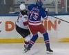 sport news Matt Rempe ejected for brutal elbow on Devils opponent in Rangers win trends now