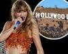 Taylor Swift's Disney+ production at the Hollywood sign 'enrages neighbors over ... trends now