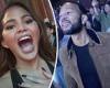 Chrissy Teigen goes wild for Justin Timberlake while attending one-time show in ... trends now