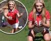 Patriotic Katherine Jenkins wears Welsh rugby kit as she poses in promo snaps ... trends now