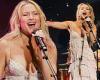 Kate Hudson wows in flirty ruffle dress as she makes live debut of her first ... trends now