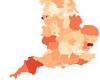 England's sleeping pill hotspots revealed: Map reveals one in 30 patients were ... trends now