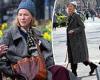 Naomi Watts stays warm in chic wool coat as she films her new movie in ... trends now