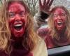 Sydney Sweeney is drenched in blood in a behind-the-scenes video from the set ... trends now