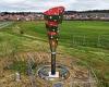 What an ice sore! Families complain huge £69,000 Olympic torch statue unveiled ... trends now