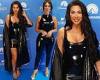 Chloe Ferry turns heads in a plunging black minidress while Sophie Kasaei stuns ... trends now