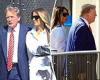 Melania Trump joins Donald to vote in the Florida Republican primaries and says ... trends now