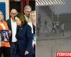 Kamala Harris tours blood-stained classroom at Florida high school where ... trends now