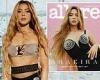 Shakira drops jaws as she strikes a pose for Allure magazine in sexy bandeau ... trends now