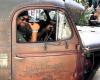 Rusty 'rat rod' once condemned to car graveyard revs back to life for premier ...
