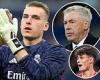 sport news Real Madrid fans blame Carlo Ancelotti for costing Andriy Lunin the chance of ... trends now