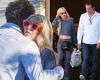 Tori Spelling shares hug with mystery man while shopping in Calabasas after ... trends now