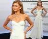 Zendaya is the epitome of elegance in a strapless white gown as she graces the ... trends now