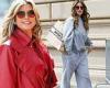 Heidi Klum stands out in red while Sofia Vergara rocks gray sweats at taping ... trends now