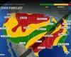 Will clouds wreck YOUR eclipse viewing party? Map reveals where storms are set ... trends now